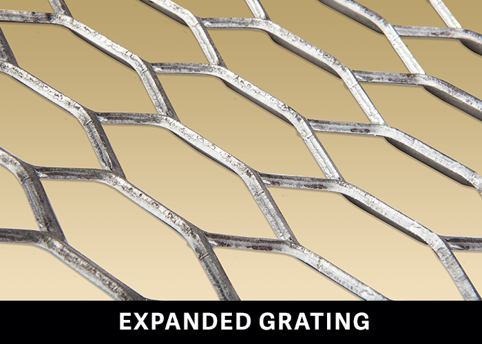 Expanded grating on sale